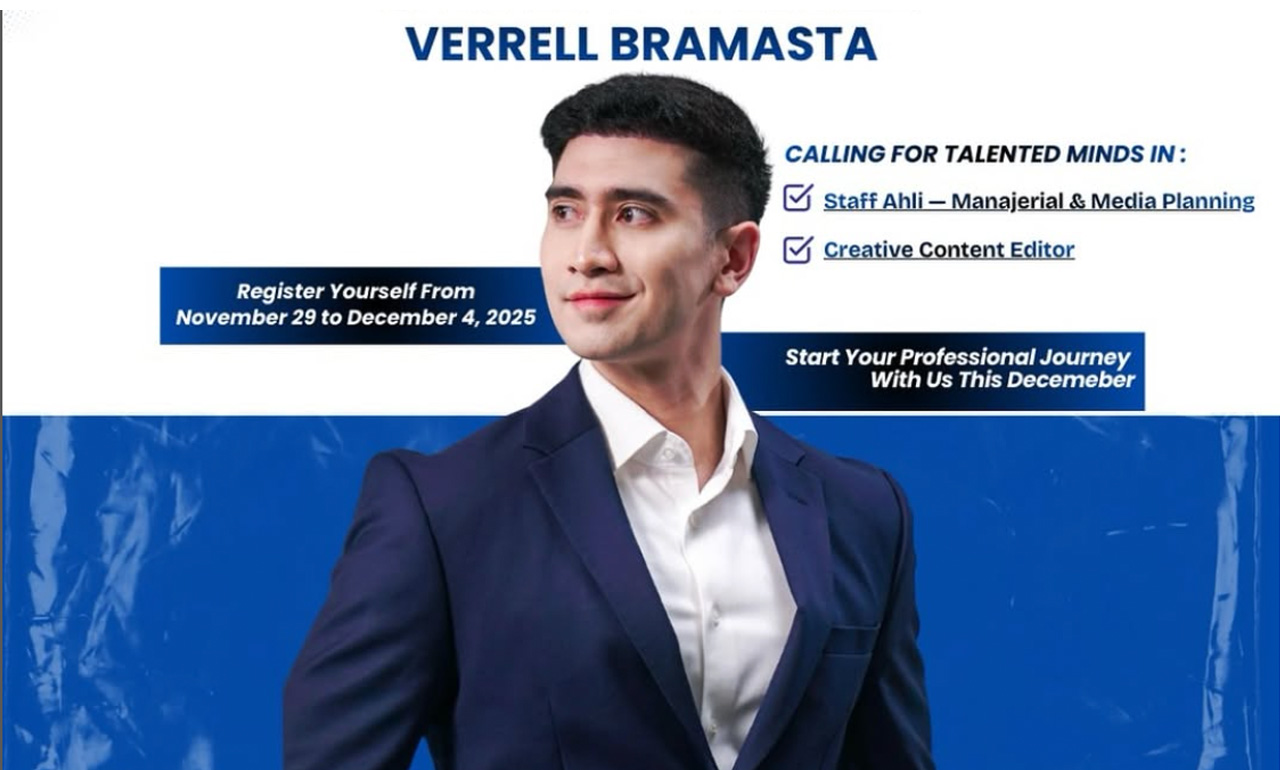 Rekrutmen Staff Verrell Bramasta